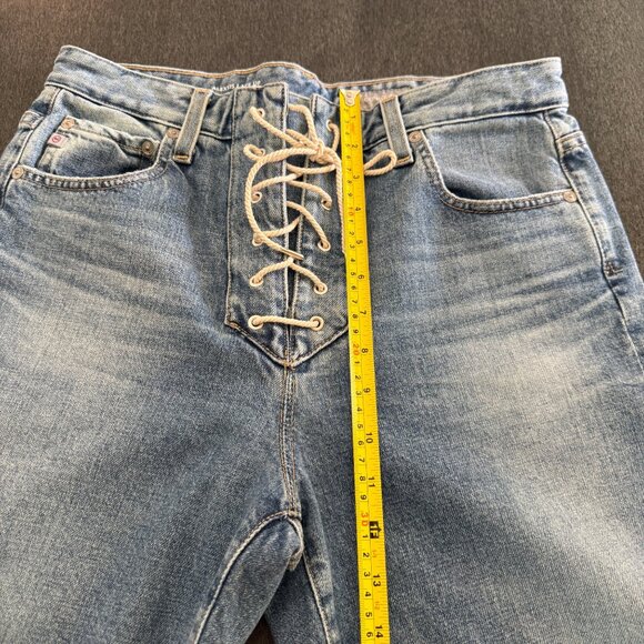 AG Contour 360 Alexxis Lace Up High-Rise Vintage Fit Women's Jeans, Size 30 NWT - Picture 9 of 11